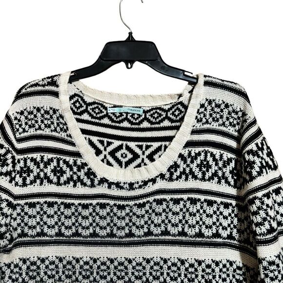 Maurices Tunic Sweater Dress Womens XL Multicolor Boho Stripe Print Pullover - Picture 2 of 9